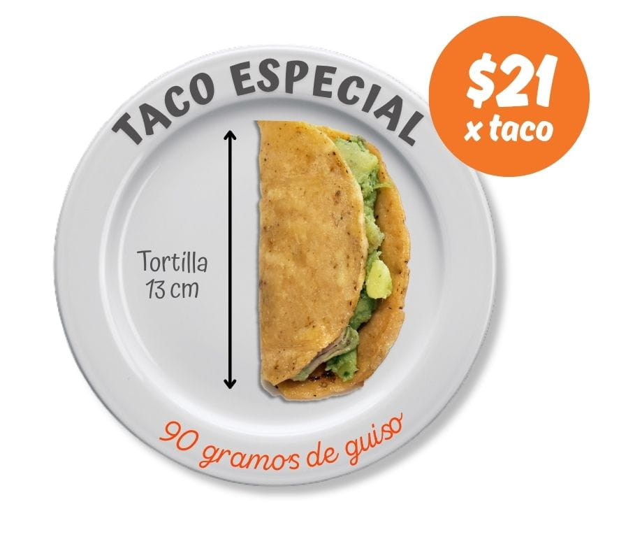 tacos de canasta especial